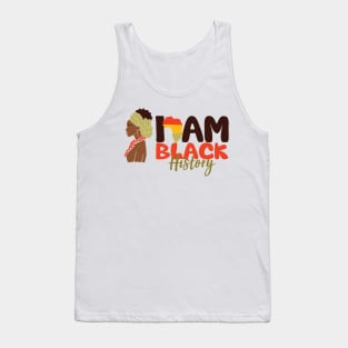 I Am Black History Black Women Gift Tank Top